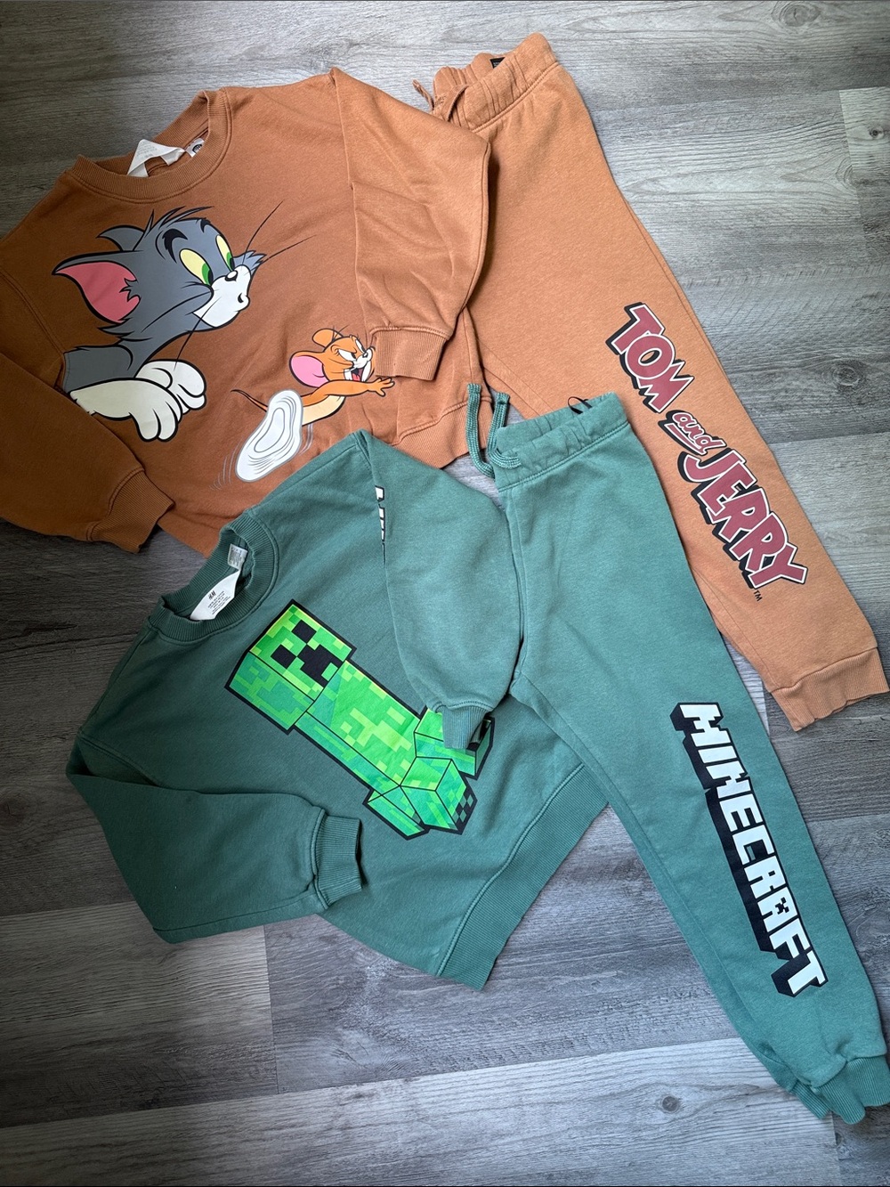 H&M KIDS CHARACTER JOGGER SET BUNDLE!